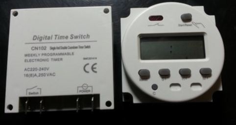 timer12v ตั้งเวลานาที/ชม on/off 16Aไฟออก 220v/24v/12v  